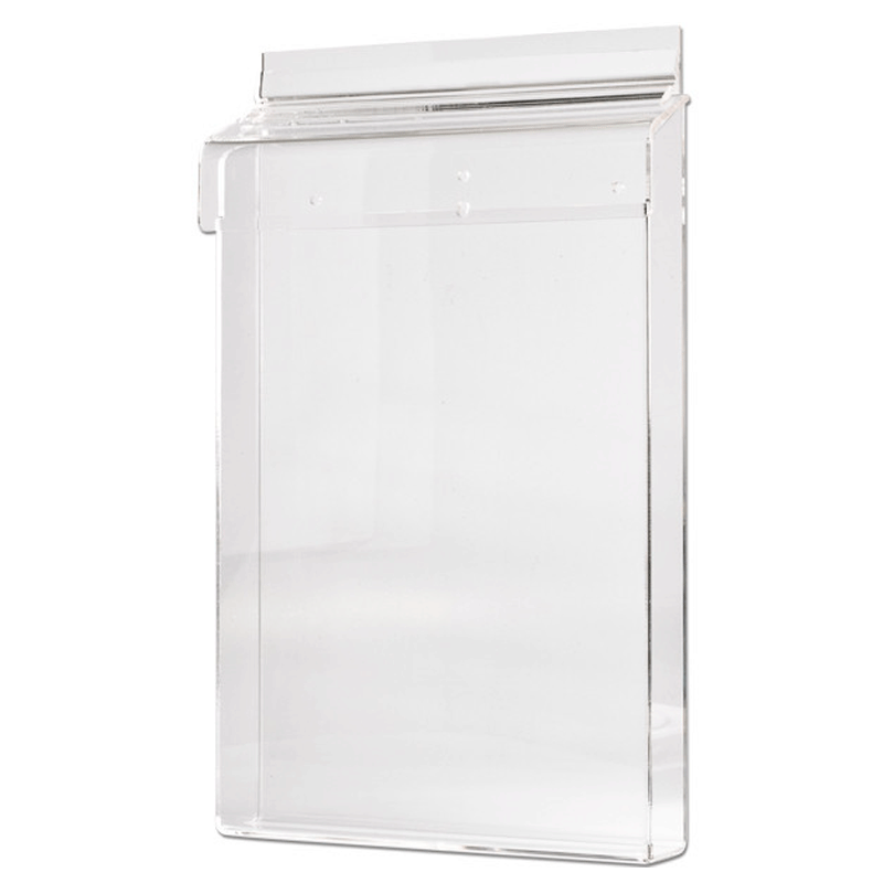 A4 brochureholder med låg