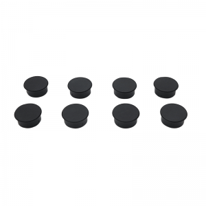 Tavle magneter - Sorte (8 stk.)